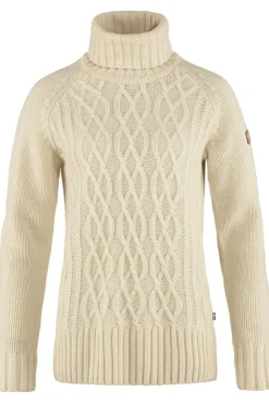 Fjällräven Trui Övik Cable Knit Roller Neck W
