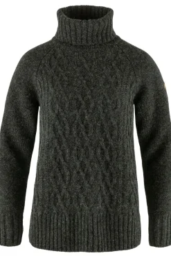 Fjällräven Trui Övik Cable Knit Roller Neck W