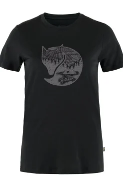 Fjällräven T-Shirt Abisko Wool Fox Ss W