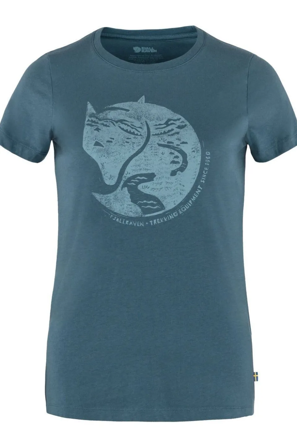Fjällräven T-Shirt Arctic Fox Print W
