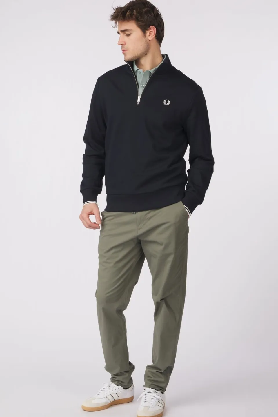 Fred Perry Trui Half Zip