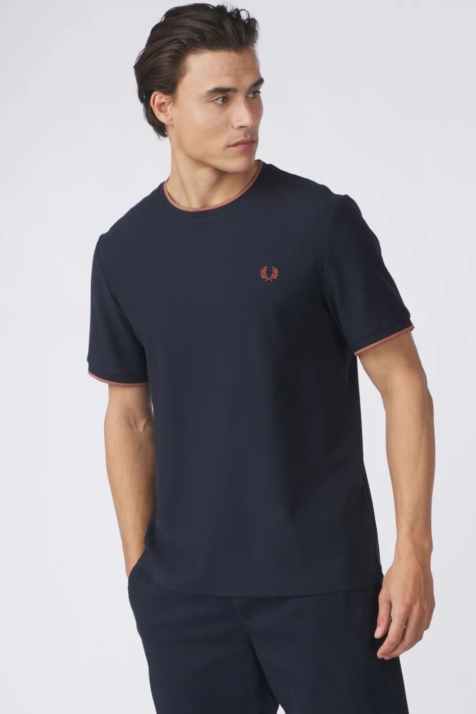 Fred Perry T-Shirt Crepe Pique
