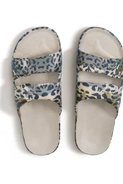 FREEDOM MOSES Slippers Lynx Smoke