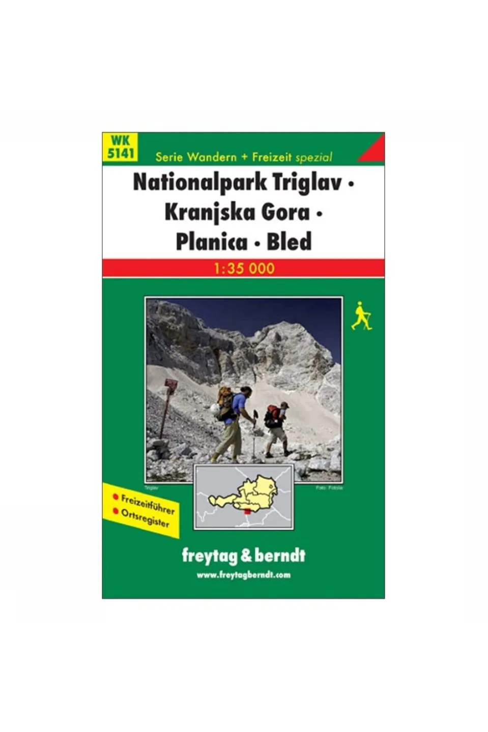 Freytag & Berndt Triglav NP - Kranjska Gora - Planica - Bled f&b