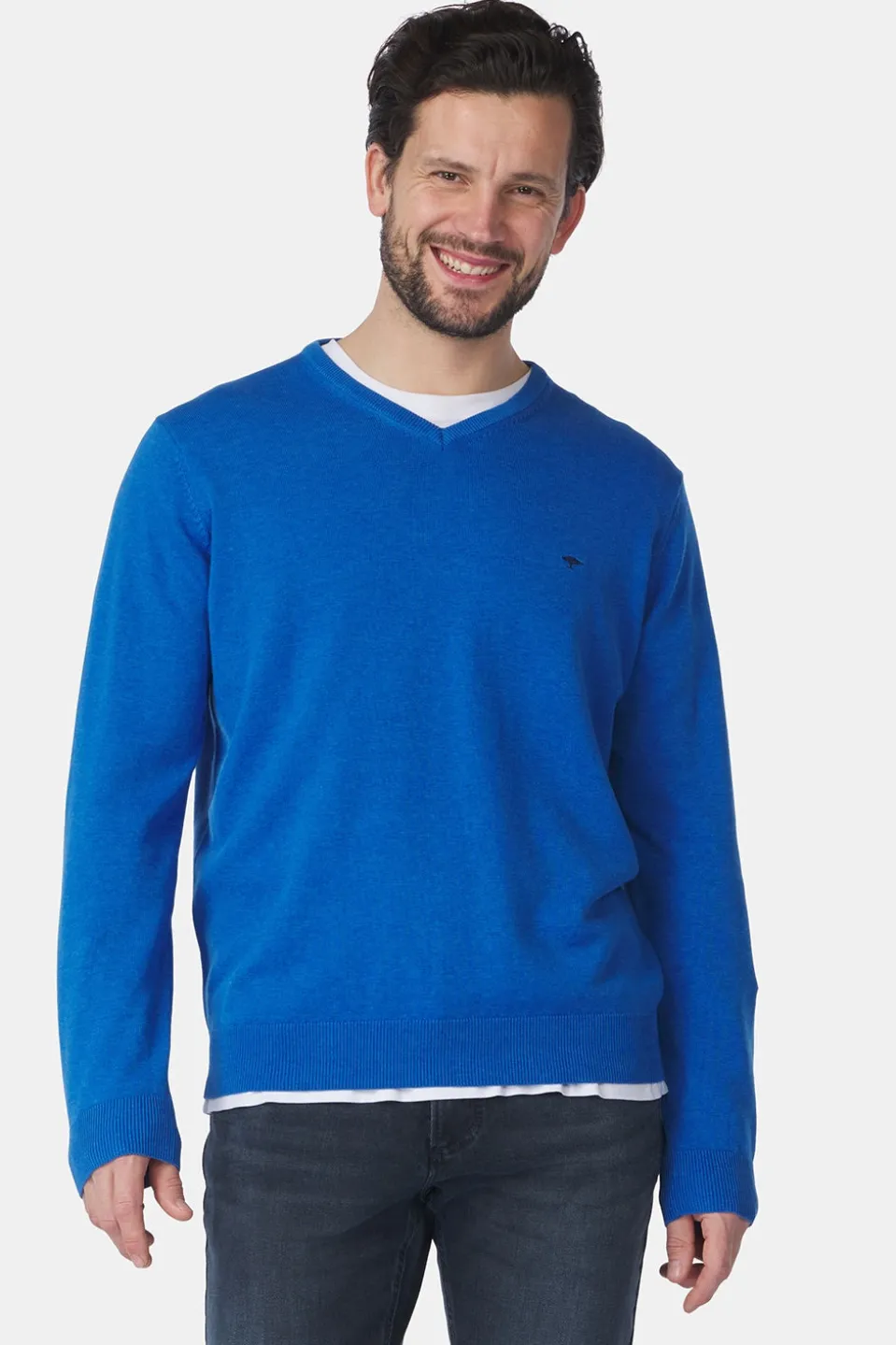 Fynch-Hatton Trui V-Neck Superfine