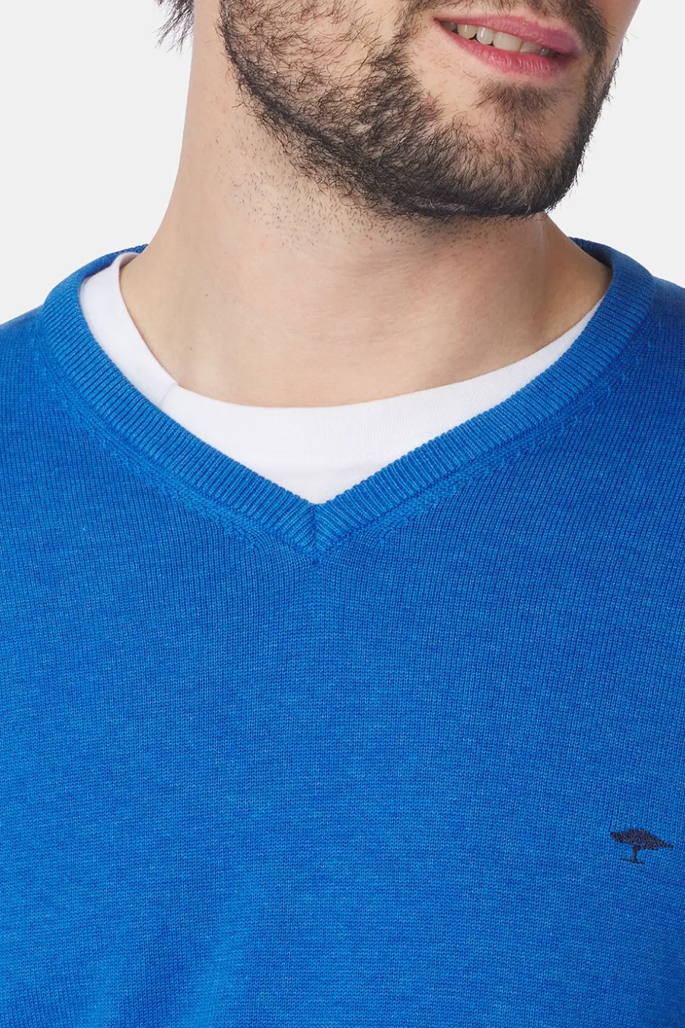 Fynch-Hatton Trui V-Neck Superfine