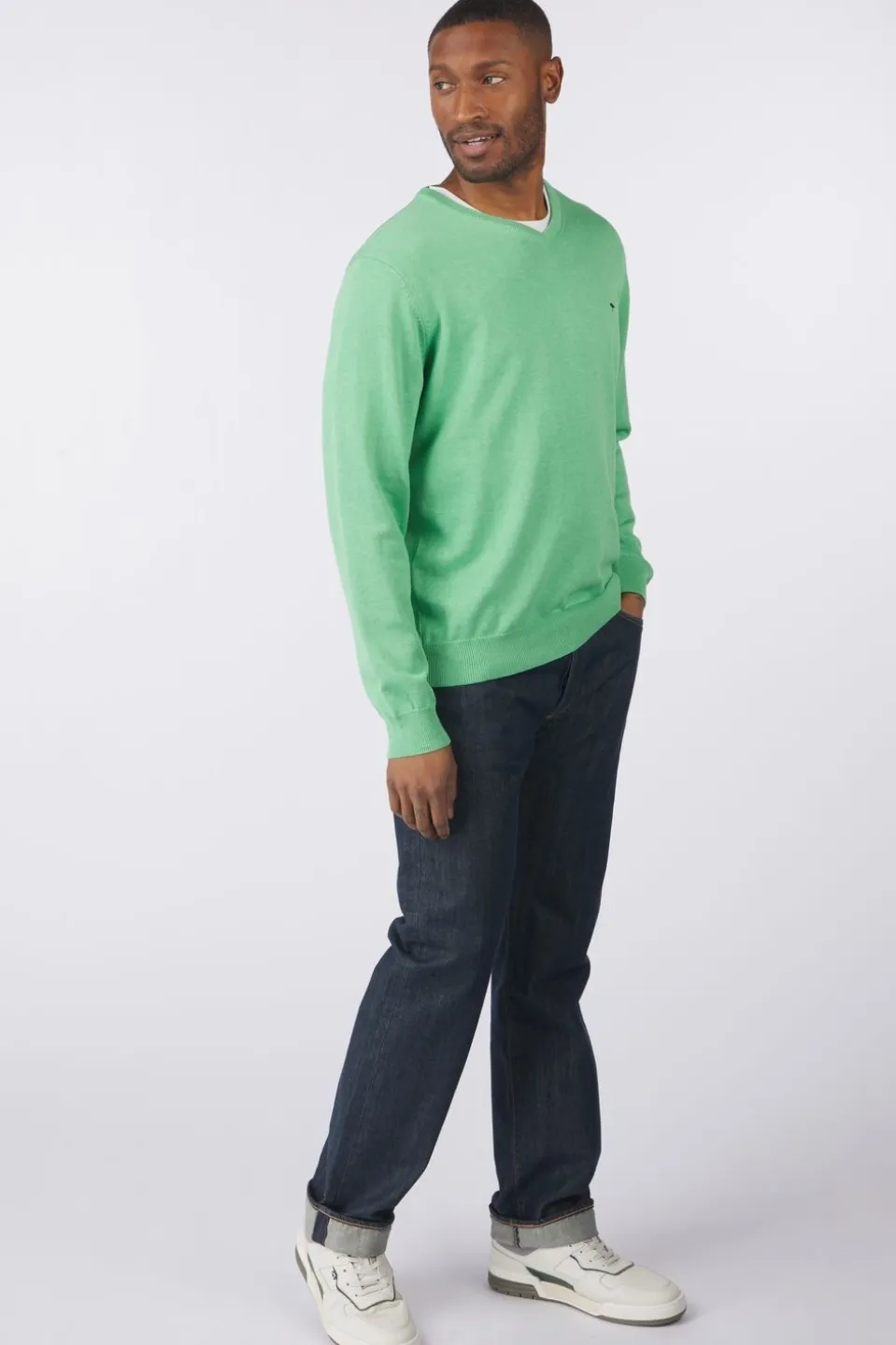 Fynch-Hatton Trui V-Neck Superfine