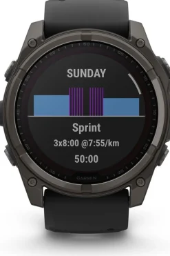 Garmin Sporthorloge Fenix 8 51mm Saffier Solar
