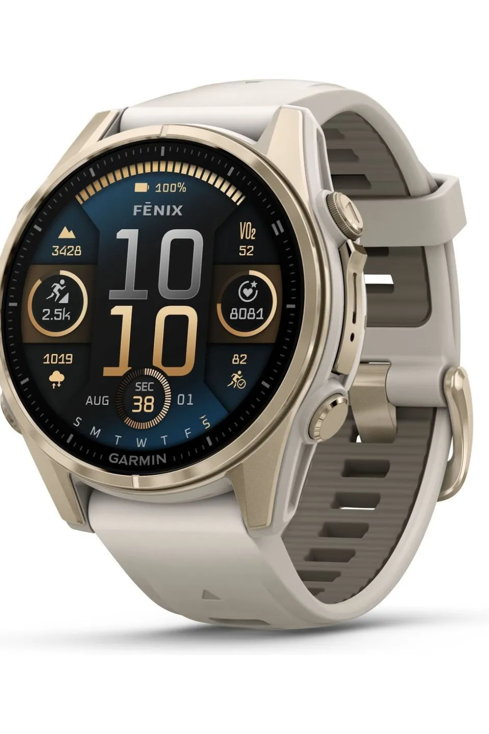 Garmin Sporthorloge Fenix 8 43mm, Amoled Saffier