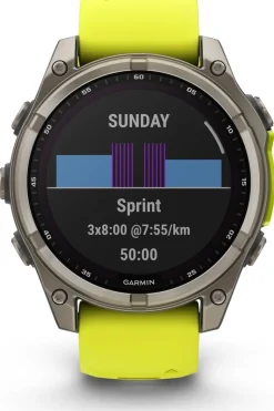 Garmin Sporthorloge Fenix 8 47mm Saffier Solar