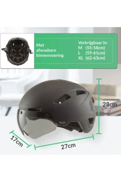 Gooff Fietshelm Pilot+
