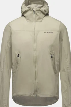 GOREWEAR Windstopper Fernflow Hooded Windbreaker Mens