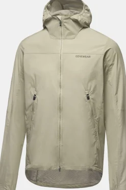 GOREWEAR Windstopper Fernflow Hooded Windbreaker Mens