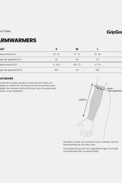 GripGrab Arm Warmers Gripgrab Upf 50+ Uv Protect Arm Sleeves