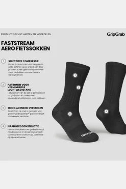 GripGrab Sokken Gripgrab Faststream Aero Cycling Socks