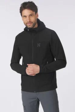 Haglöfs Softshell Jas Rosson Softshell Hood Men