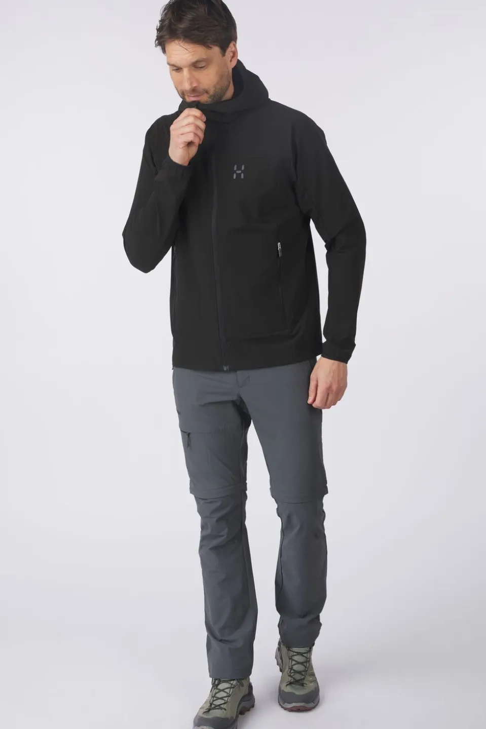Haglöfs Softshell Jas Rosson Softshell Hood Men