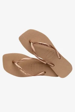 Havaianas Slippers Slim Square Logo Metallic