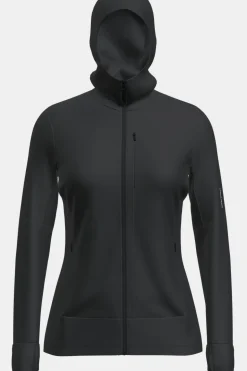 icebreaker Fleece W Mer 260 Quantum Iv Ls Zip Ho