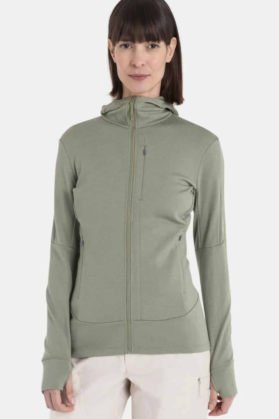 icebreaker Fleece W Mer 260 Quantum Iv Ls Zip Ho