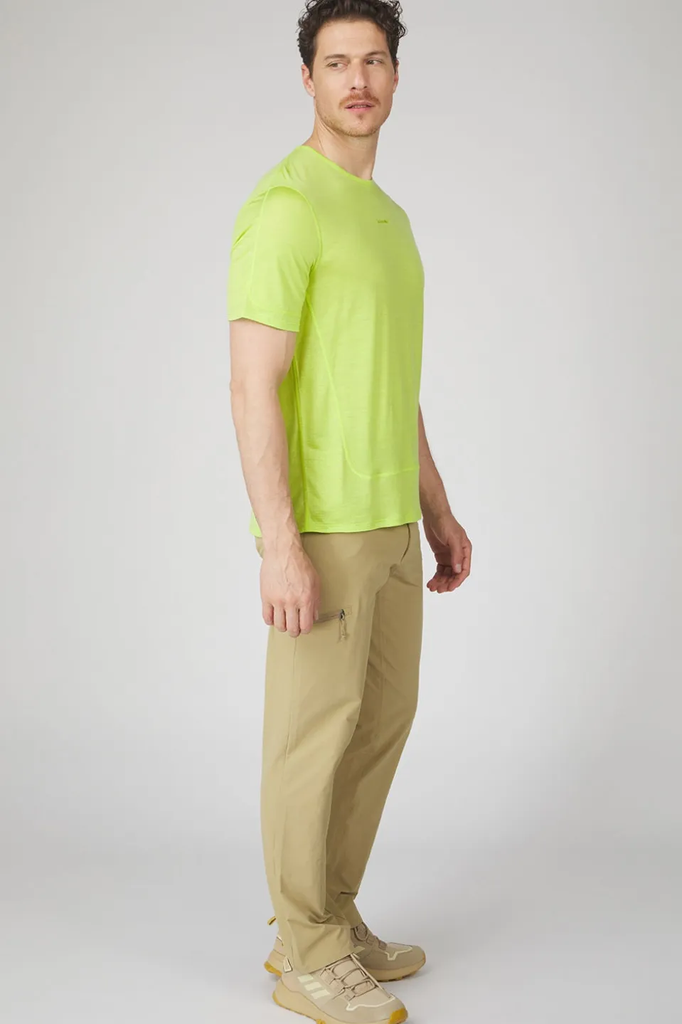 icebreaker T-shirt Men's Merino 125 Zoneknit™ Energy Wind Ss Tee