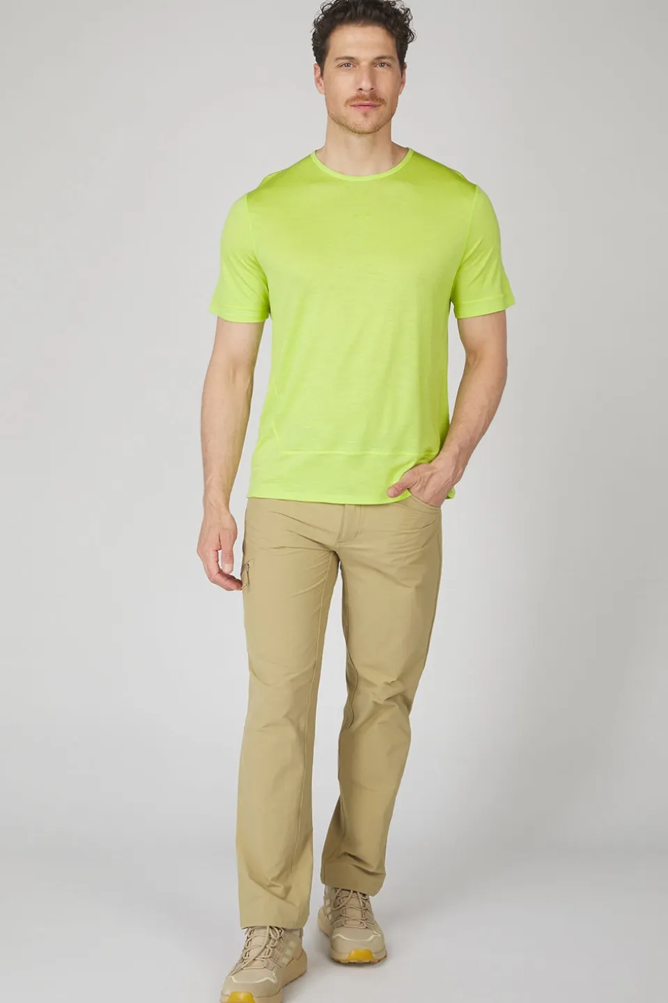 icebreaker T-shirt Men's Merino 125 Zoneknit™ Energy Wind Ss Tee