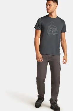 icebreaker T-shirt Men's Merino 150 Tech Lite III Ss Tee Sunset Camp