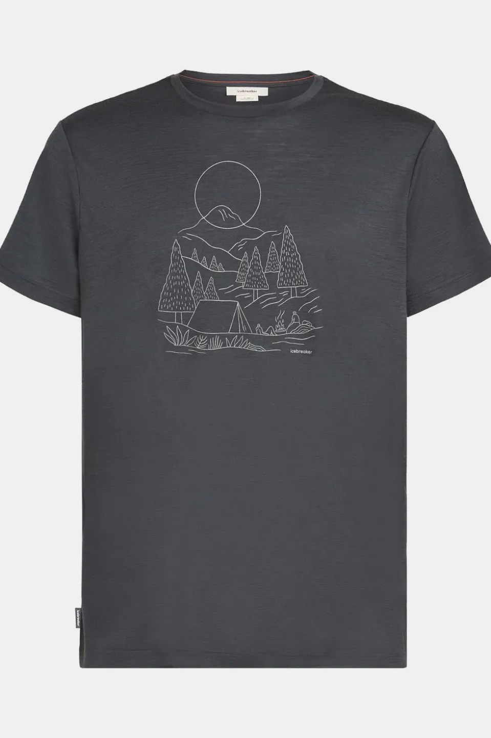 icebreaker T-shirt Men's Merino 150 Tech Lite III Ss Tee Sunset Camp