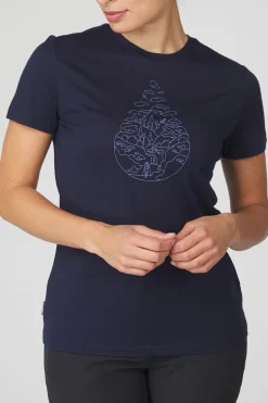 icebreaker T-Shirt Tech Lite III Ss Hike Path