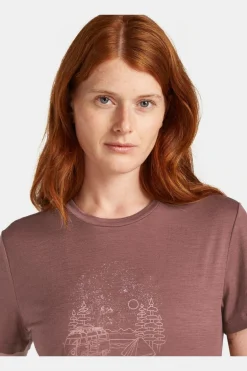 icebreaker T-Shirt W Mer 150 Tech Lite Ss Tee Van Camp