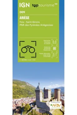 IGN Boek Ariège - Foix - Saint-Girons Pnr Pyrénées Ariégeoises