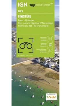 IGN Boek Finistère - Brest Quimper Pnr Armorique