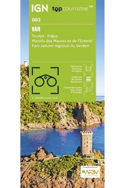 IGN Boek Var - Toulon Fréjus Massif Maures Et L'Esterel