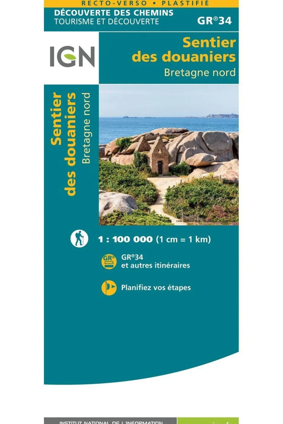 IGN Bretagne Nord - Le sentier des douaniers GR34