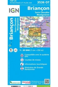 IGN Briançon / Serre-Chevalier / Montgenèvre