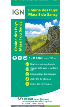 IGN Chaîne des Puys - Massif du Sancy ign