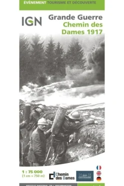 IGN Chemin des Dames - 1917 Grande Guerre ign
