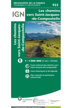IGN Chemins vers St-Jacques-de-Comp.