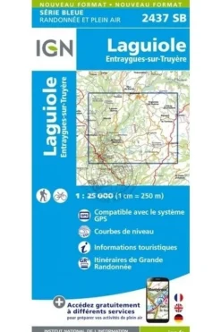 IGN Laguiole / Entraygues-sur-Truyère