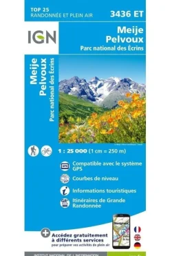 IGN Meije / Pelvoux / PNR des Ecrins gps