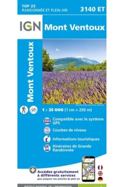 IGN Mont Ventoux gps
