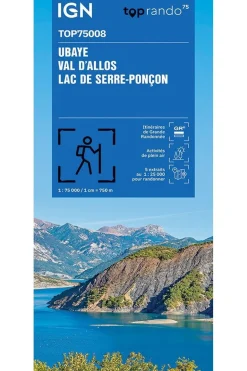 IGN Ubaye / Val d'Allos / Lac de Serre-Poncon ign
