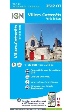 IGN Villers-Cotterêts / Forêt de Retz gps