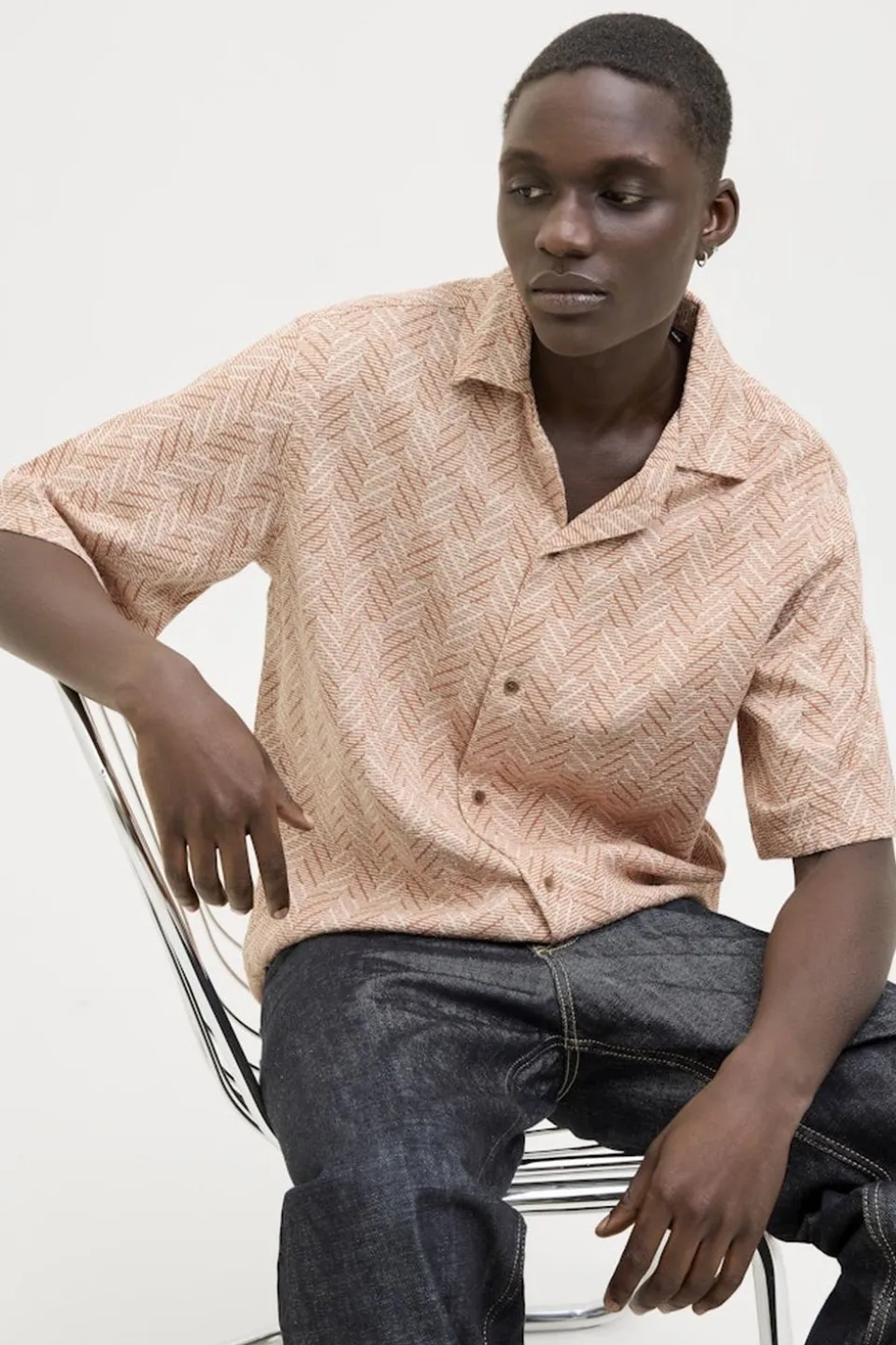 Jack & Jones Hemd Jprbluvincent Print Resort