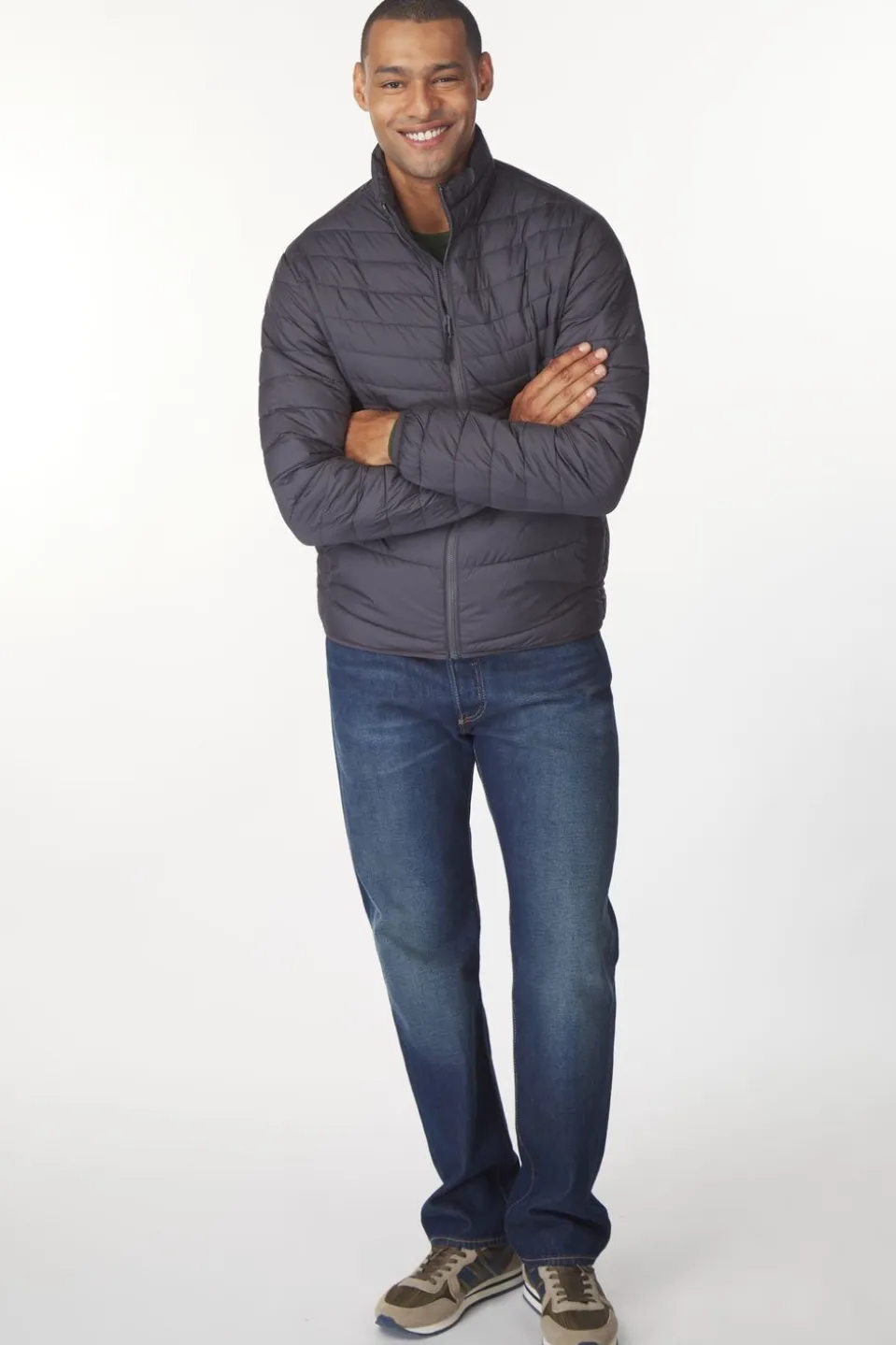 Jack & Jones Jas State Packable Puffer Collar