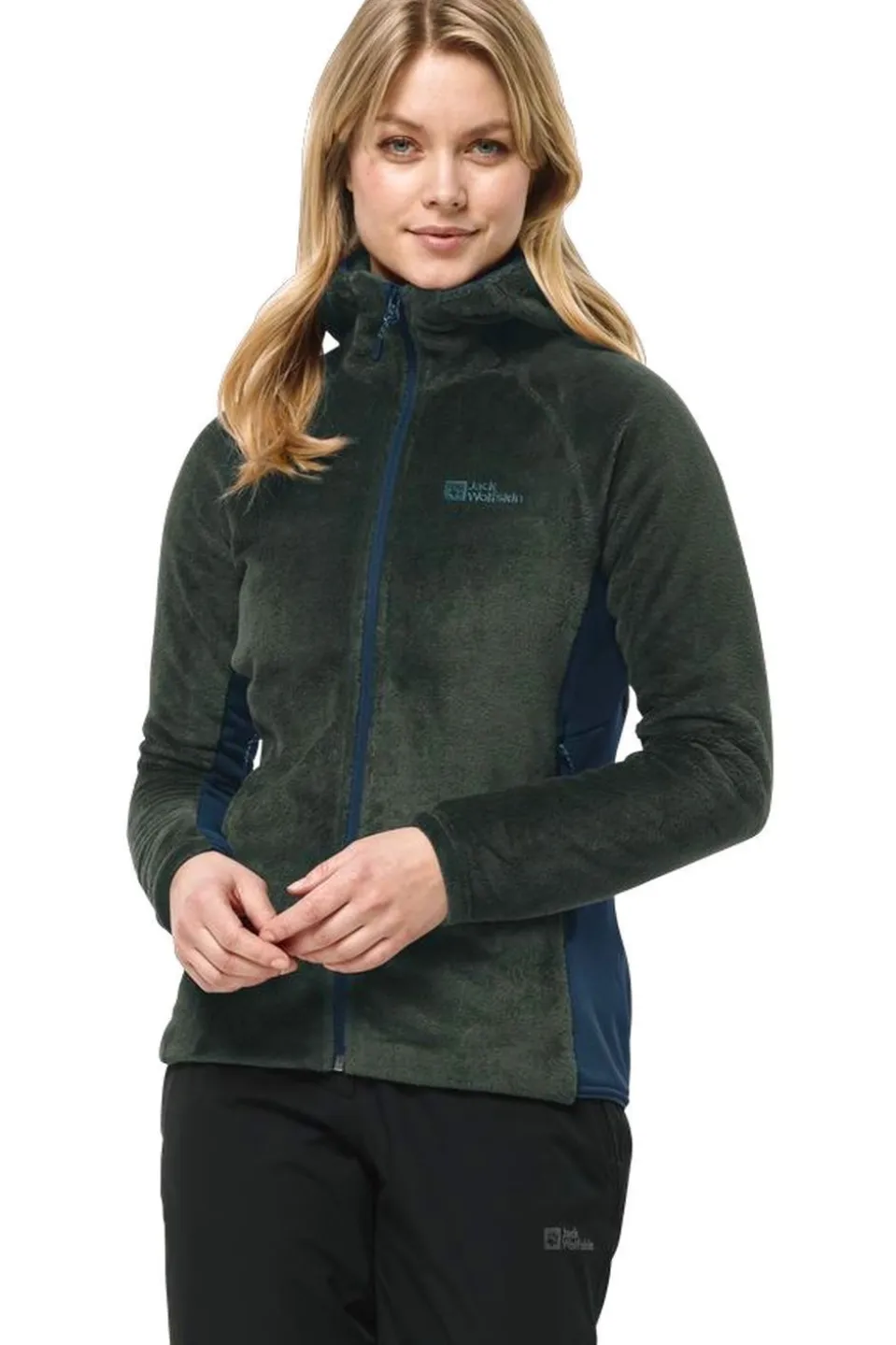 Jack Wolfskin Fleece Rotwand Hooded Fz