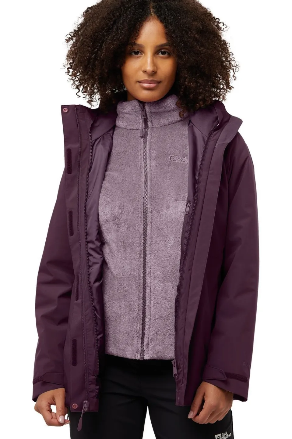 Jack Wolfskin 3-In-1 Jas Rotwand 3In1
