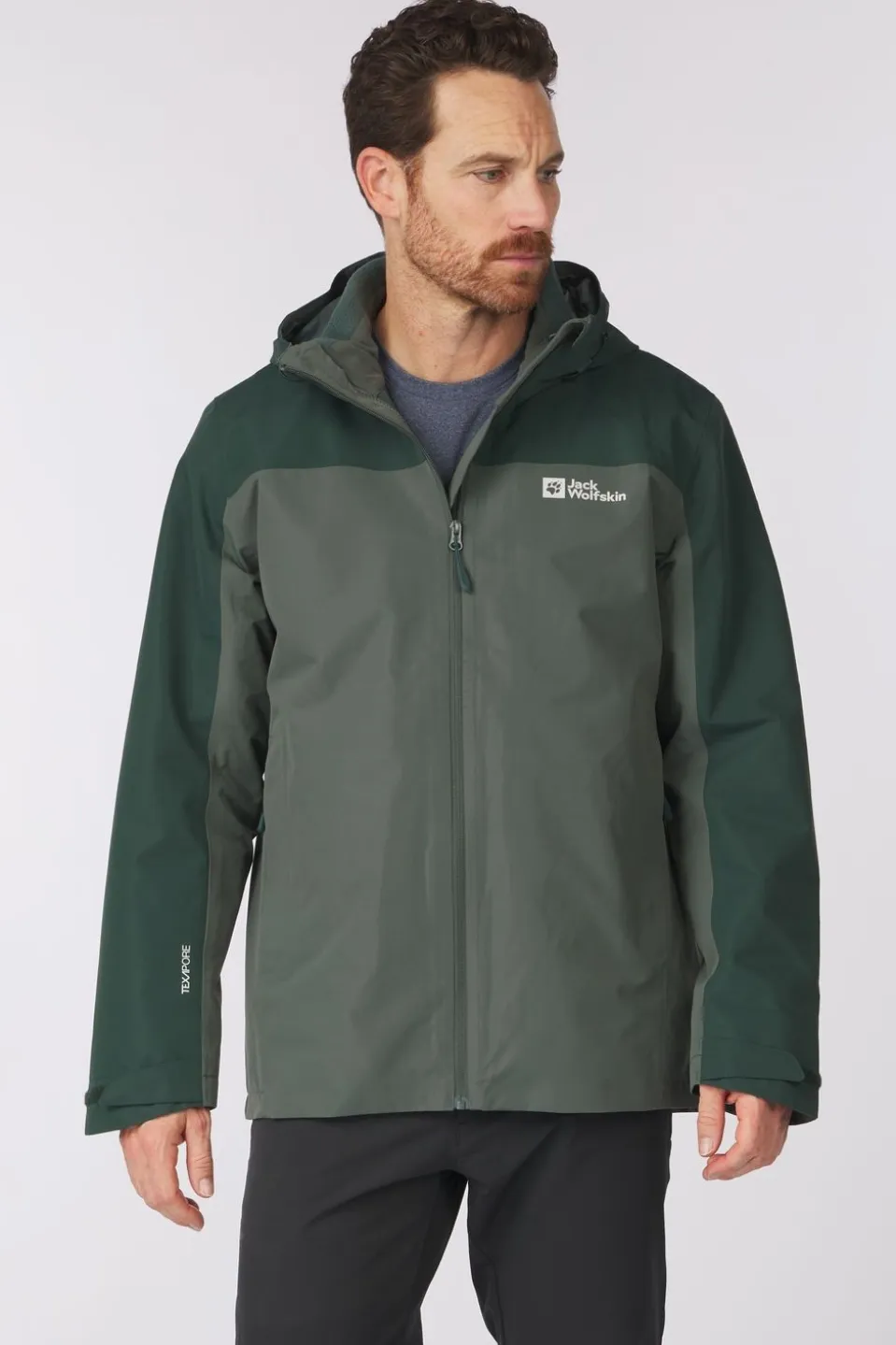 Jack Wolfskin 3-in-1 Jas Taubenberg