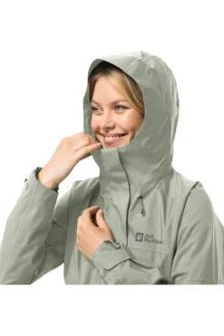 Jack Wolfskin Regenjas Kammweg 2L W