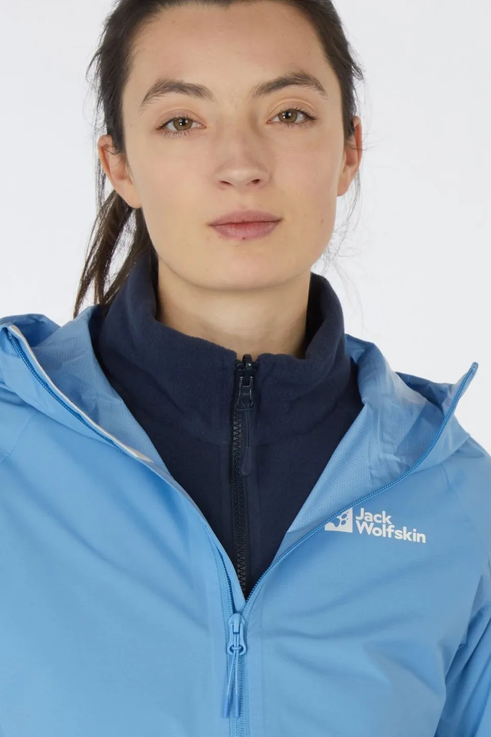 Jack Wolfskin Regenjas Prelight 2.5L Lt Jkt W